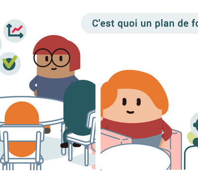 vidéo animée sur le pan de formation